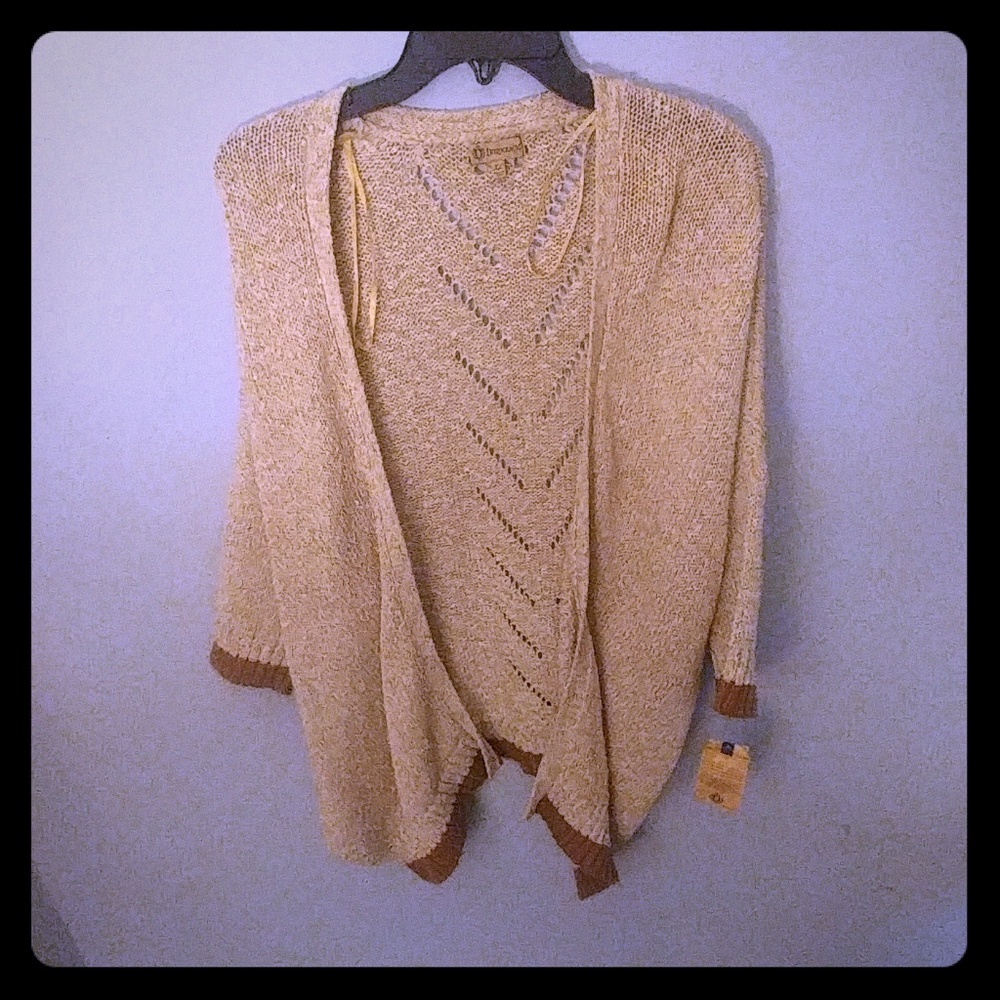 NWT Democracy cardigan